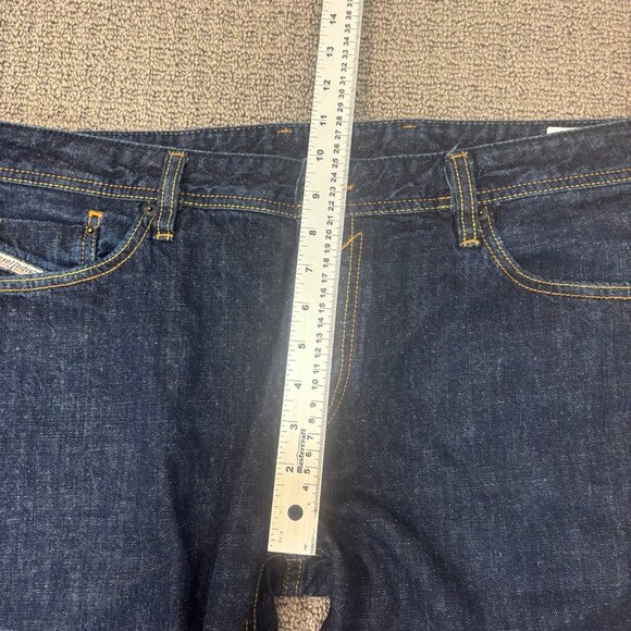 Diesel Jeans Mens 38X34 0807R Waykee Cotton Mid Rise Button Fly Slubby Neppy - Picture 6 of 10